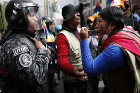 La restauración del dominio colonial mediante el golpe de la oligarquía servil