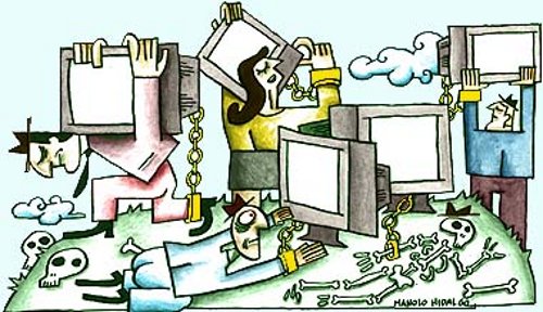 El papel de los Medios de Comunicación en la Alienación