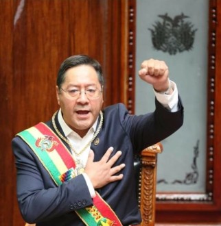 DISCURSO DEL PRESIDENTE DEL ESTADO PLURINACIONAL DE BOLIVIA, LUIS ALBERTO ARCE CATACORA, EN EL ACTO DE TRANSMISIÓN DE MANDO EN LA ASAMBLEA LEGISLATIVA PLURINACIONAL