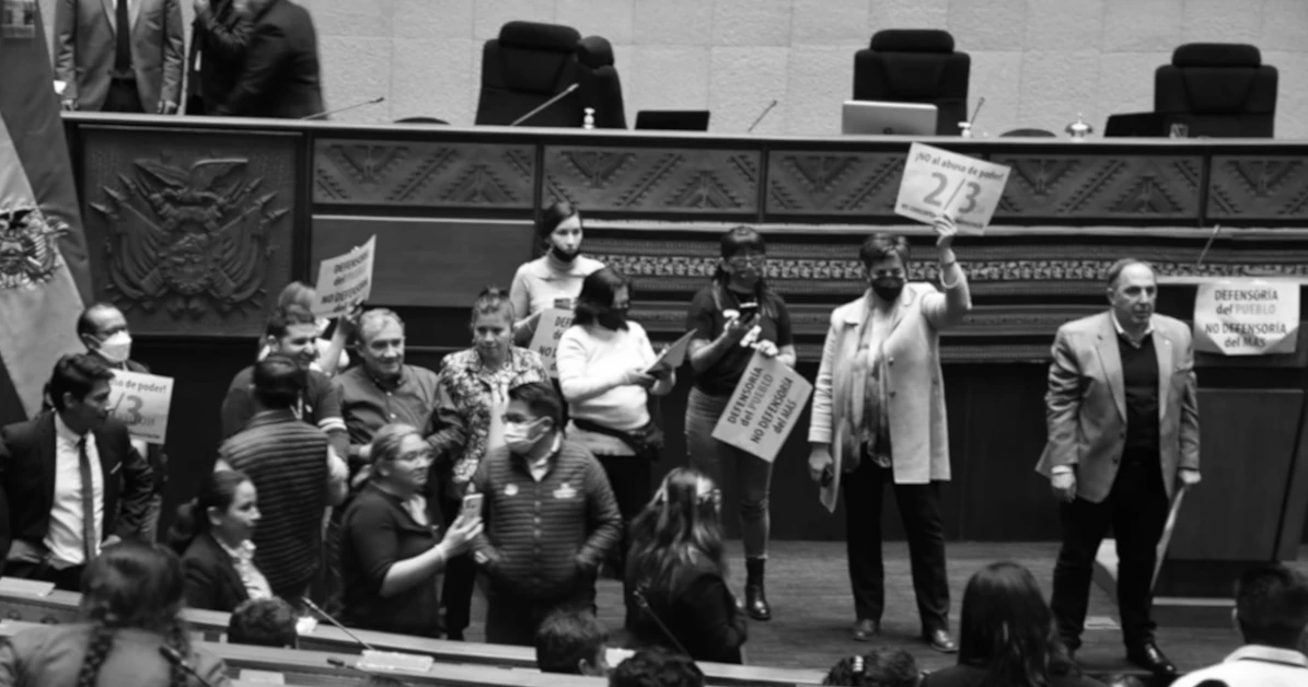 El Juego antidemocratico opositor